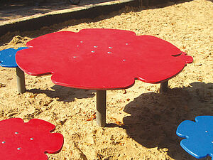 Sandspieltisch Blume