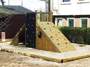 Schräge Wand Derental