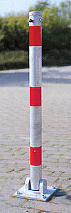 Sperrpfosten kippbar